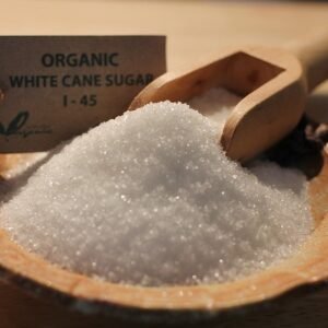 ORGANIC WHITE CANE SUGAR 1-45